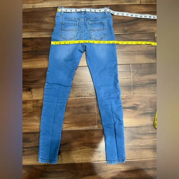 Epic Thread Stretchy Denim Blue Girl Skinny Jeans - Picture 3 of 11